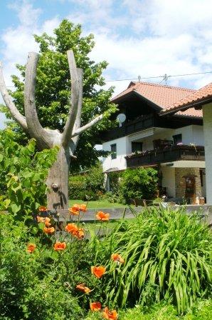 Unser Hof vom Garten