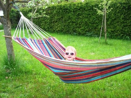 Abhängen im Grünen