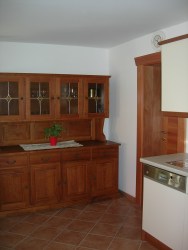 Modern und alt in der Küche