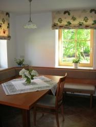 Der Essbereich in der Küche